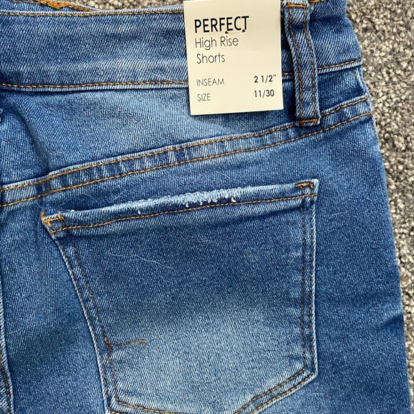 High Rise Jean Shorts - Picture 10 of 11